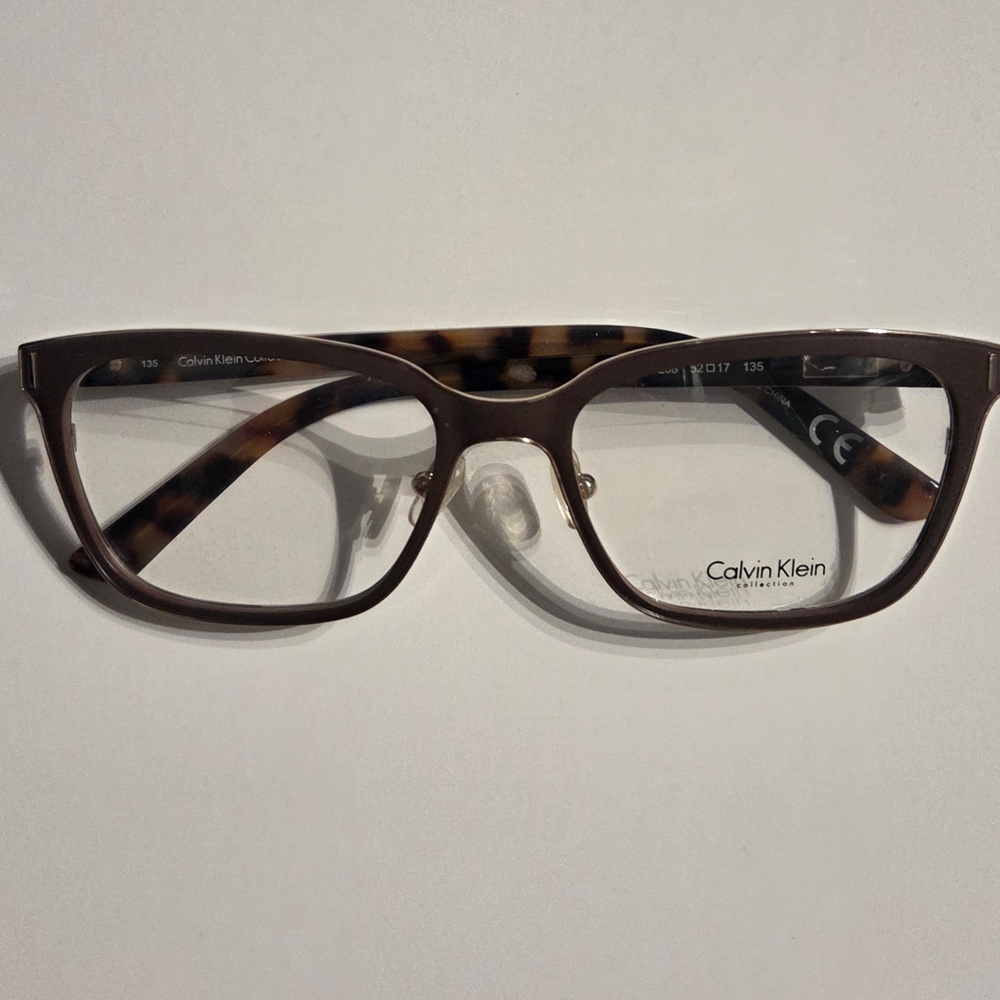 Calvin Klein Tortoise Shell Glasses